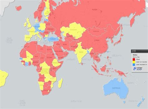 prostitute map|The map of the world according to where prostitution is legal.